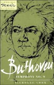 Cover of: Beethoven Symphony no. 9