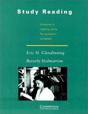 Study reading by Eric H. Glendinning