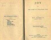 Cover of: Joy: or, The light of Cold-home Ford. A novel.