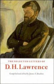 The letters of D.H. Lawrence by David Herbert Lawrence