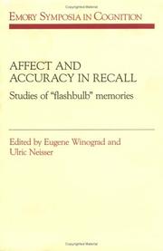 Affect and accuracy in recall : studies of 