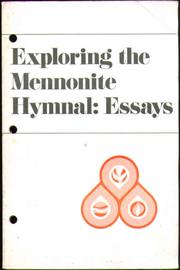 Cover of: Exploring the Mennonite hymnal, handbook by Alice Loewen