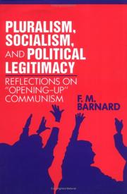 Pluralism, socialism and political legitimacy : reflections on opening up communism