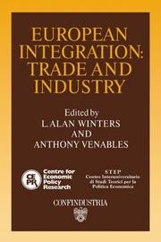 European integration : trade and industry