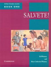 Cover of: Salvete!: a first course in Latin