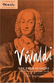 Vivaldi, The four seasons and other concertos, op. 8 by Paul Everett