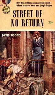 Street of No Return by David Goodis
