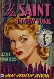 The Saint in New York by Leslie Charteris