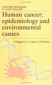 Human cancer : epidemiology and environmental causes