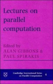 Lectures on parallel computation