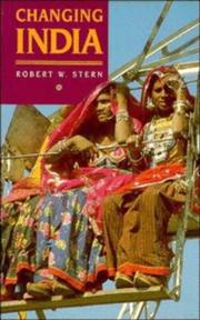 Cover of: Changing India by Robert W. Stern