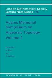 Adams Memorial Symposium on Algebraic Topology. 2