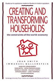 Creating and transforming households : the constraints of the world economy