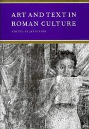 Cover of: Art and text in Roman culture
