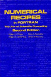 Cover of: Numerical Recipes in FORTRAN: The Art of Scientific Computing