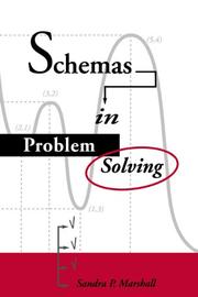 Cover of: Schemas in problem solving