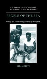 People of the sea : identity and descent among the Vezo of Madagascar