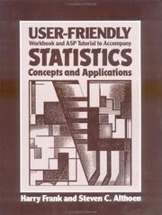 Cover of: User-Friendly: Workbook and ASP Tutorial