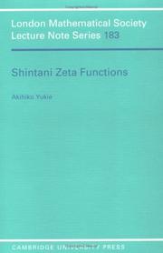 Shintani zeta functions