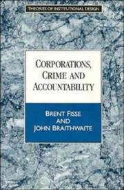 Corporations, crime, and accountability by Brent Fisse