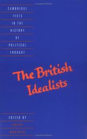 The British idealists