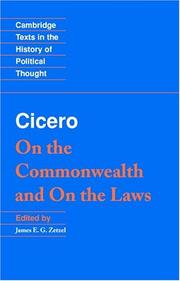 Cover of: On the commonwealth by Cicero