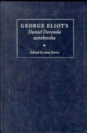 George Eliot's Daniel Deronda notebooks