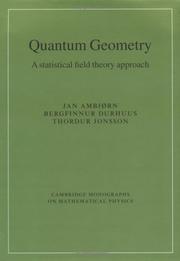 Cover of: Quantum geometry by Jan Ambjørn