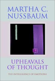 Cover of: Upheavals of Thought