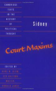 Cover of: Court maxims