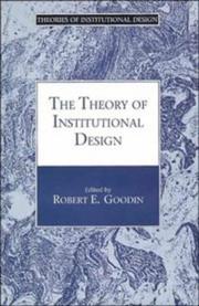 The theory of institutional design