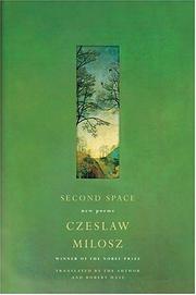 Cover of: Second space: new poems