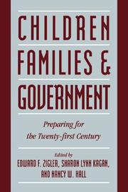 Cover of: Children, Families, and Government: Preparing for the Twenty-First Century