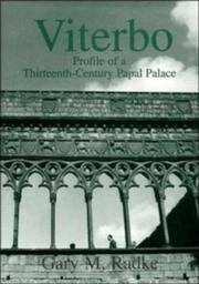 Cover of: Viterbo: Profile of a Thirteenth-Century Papal Palace