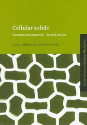 Cellular solids : structure and properties