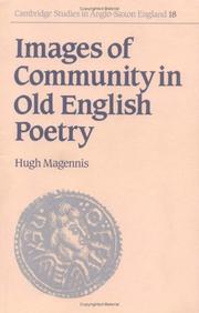 Cover of: Images of community in old English poetry