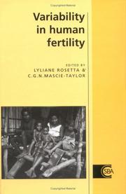 Cover of: Variability in human fertility