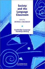 Society and the language classroom