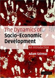 The dynamics of socio-economic development : an introduction