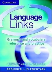 Language links : grammar and vocabulary for self-study : beginner [to] elementary