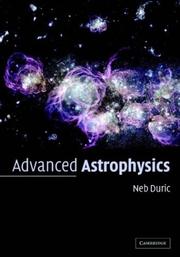 Advanced astrophysics