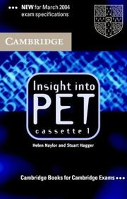 Cover of: Insight into PET Cassettes