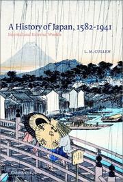 A history of Japan, 1582-1941 : internal and external worlds