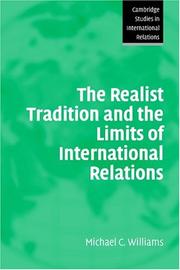 The realist tradition and the limits of international relations