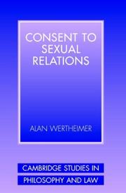 Consent to sexual relations