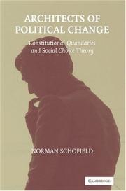 Architects of political change : constitutional quandaries and social choice theory