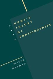 Cover of: Hume's Theory of Consciousness