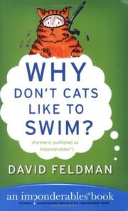 Cover of: Why don't cats like to swim?
