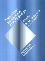 Cover of: Theoretical Foundations of VLSI Design (Cambridge Tracts in Theoretical Computer Science)