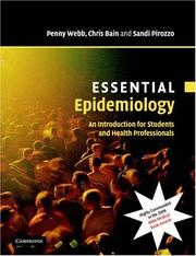 Essential epidemiology by Penny Webb, Chris Bain, Sandi Pirozzo